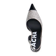 thumbnail: Sacha slingback pumps zilver/zwart