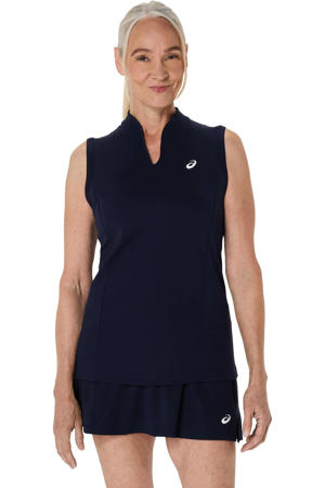 tennisshirt Court Tank donkerblauw