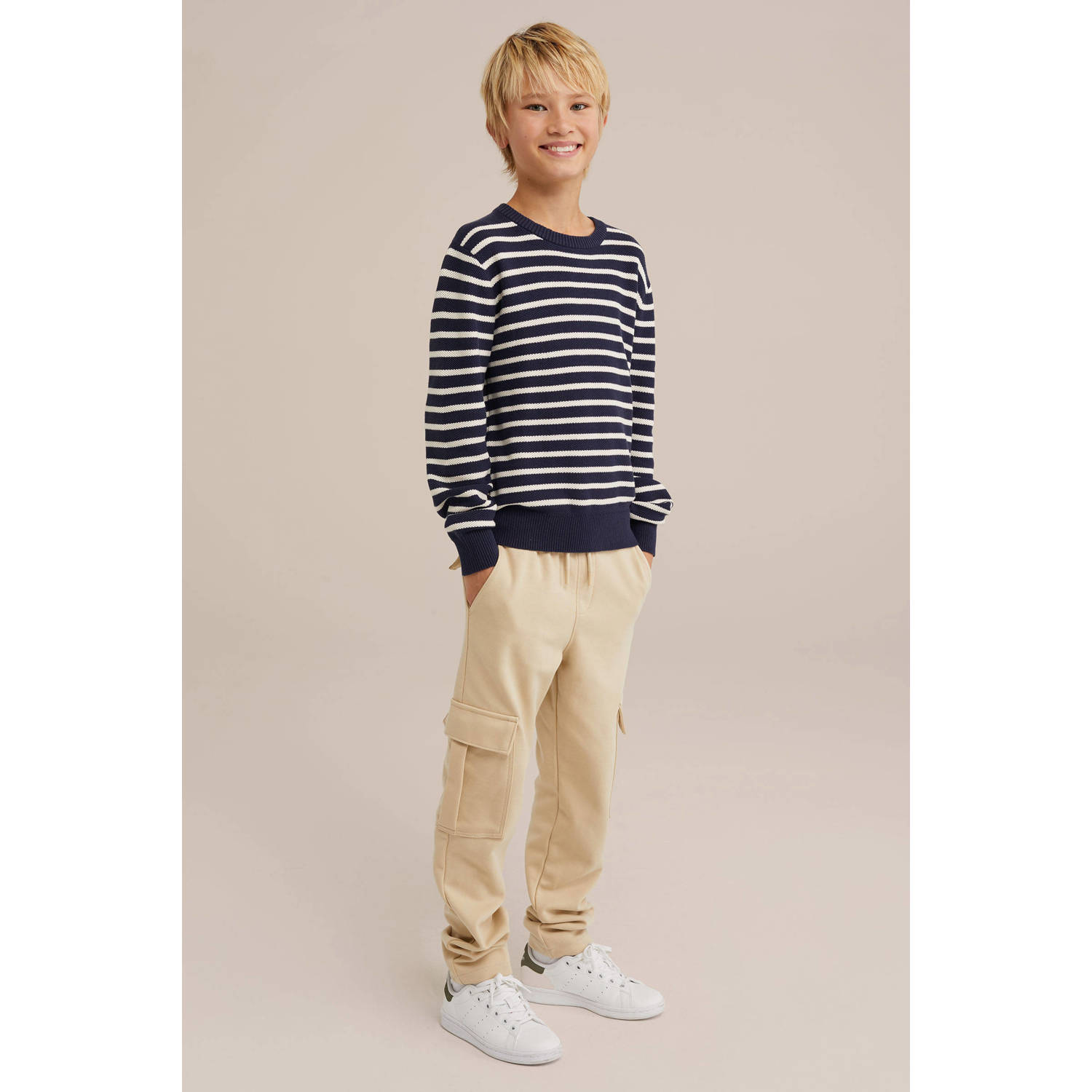 slim casual broek