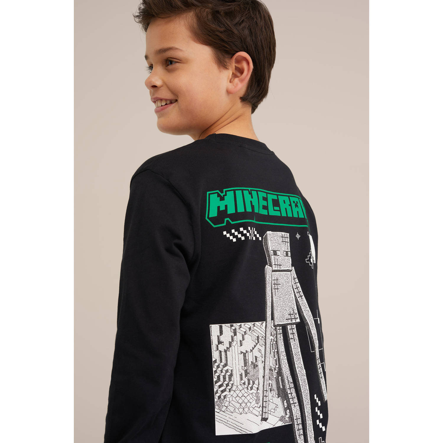WE Fashion longsleeve zwart