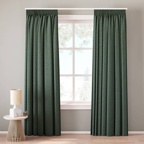 NOUS Living verduisterend gordijn kant en klaar groen (per stuk) (150 x 290 cm)* afbeelding