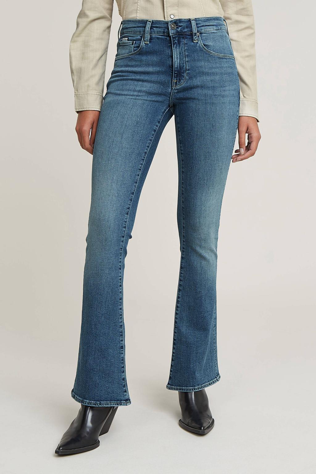 G-STAR flared jeans medium blue denim