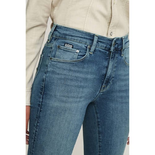 G-STAR flared jeans medium blue denim afbeelding