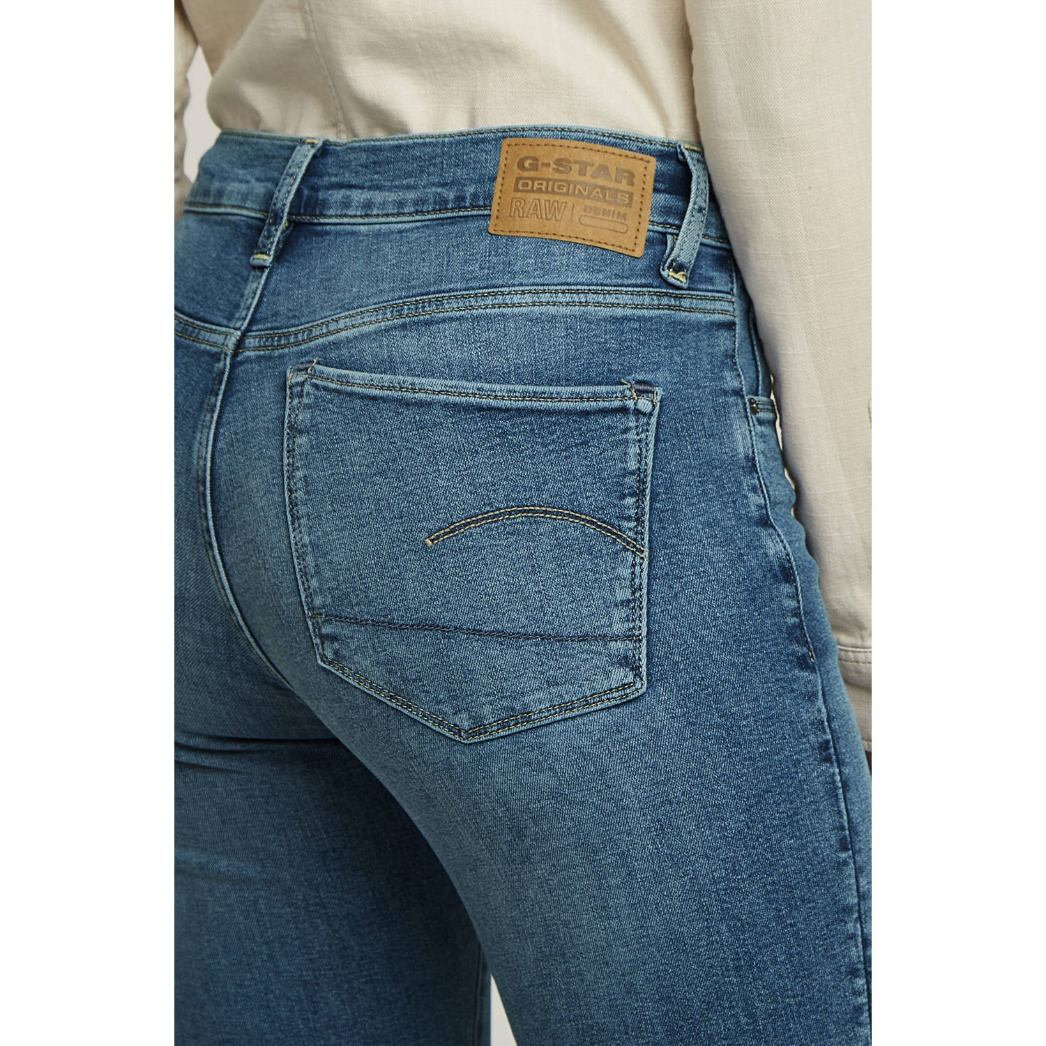 G-STAR flared jeans medium blue denim