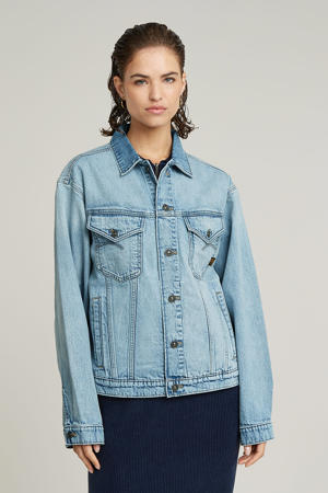 spijkerjas light blue denim