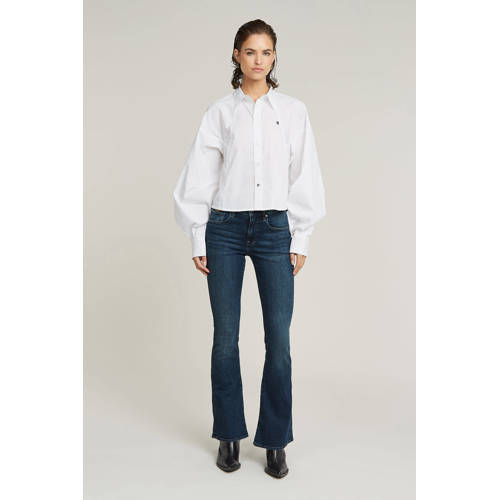 G-STAR flared jeans dark blue denim afbeelding