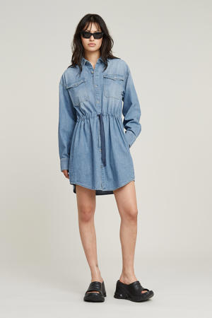 spijkerjurk light blue denim