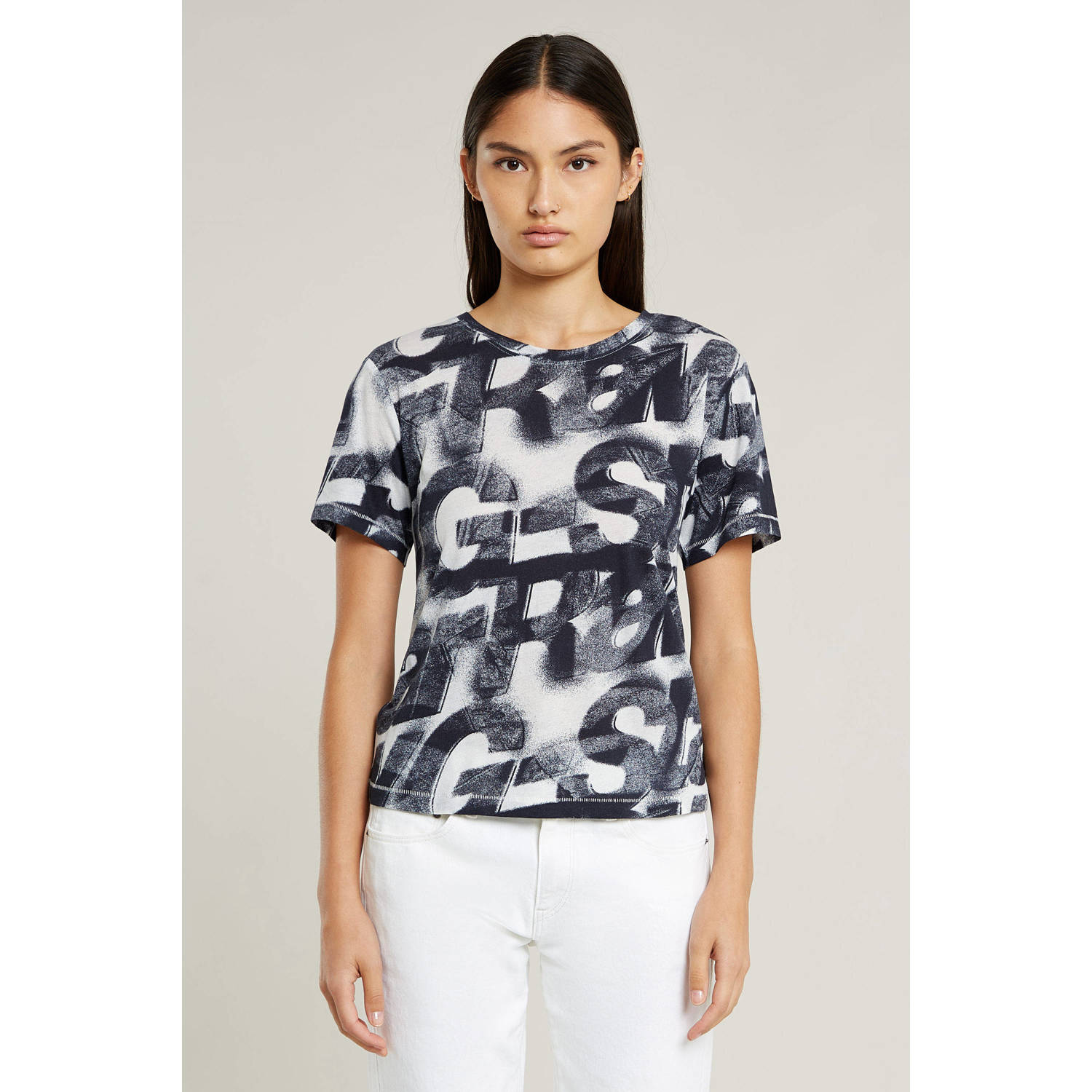 G-STAR T-shirt zwart