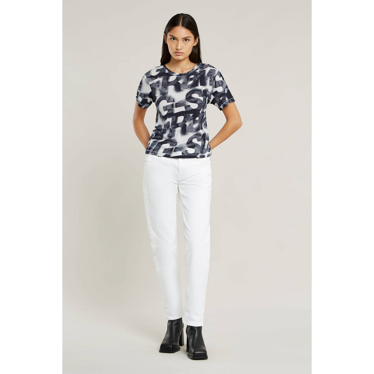G-STAR T-shirt zwart
