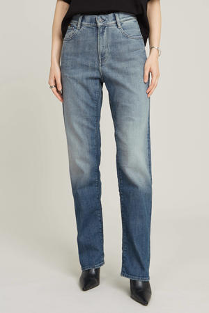 high straight leg jeans