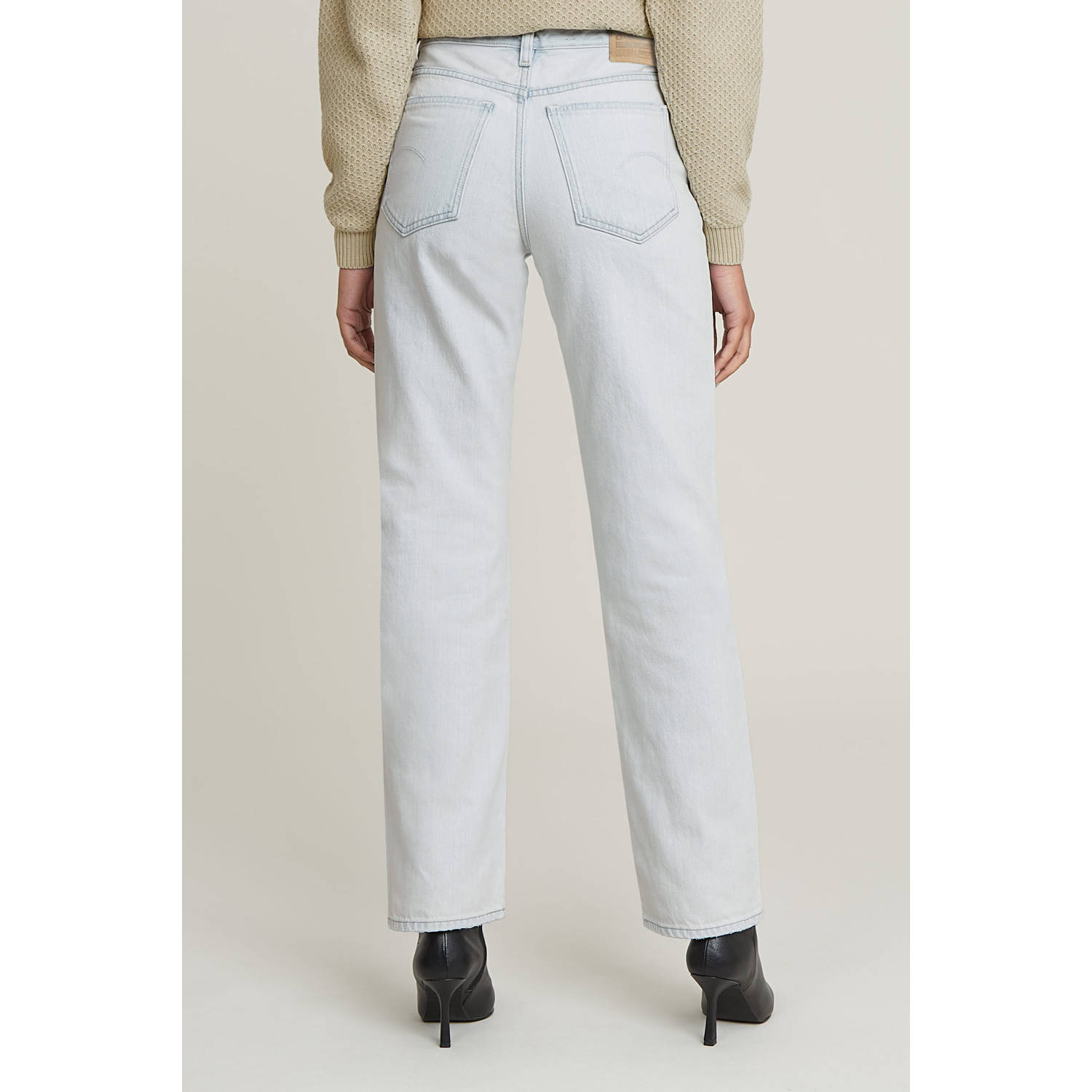 G-STAR high straight leg jeans