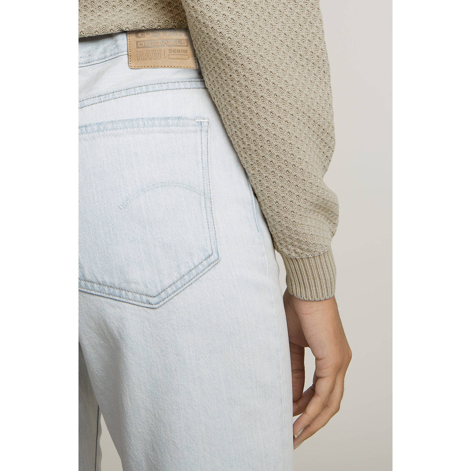 G-STAR high straight leg jeans