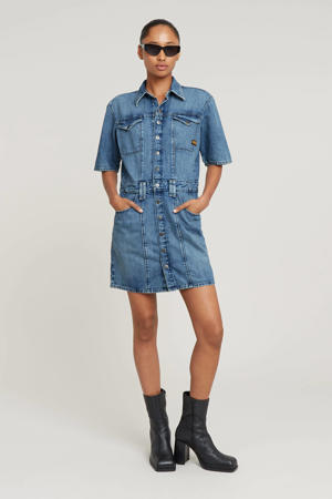 spijkerjurk medium blue denim