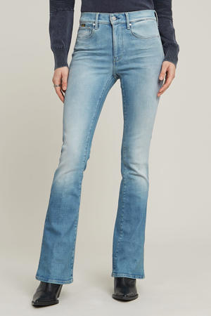 flared jeans light blue denim