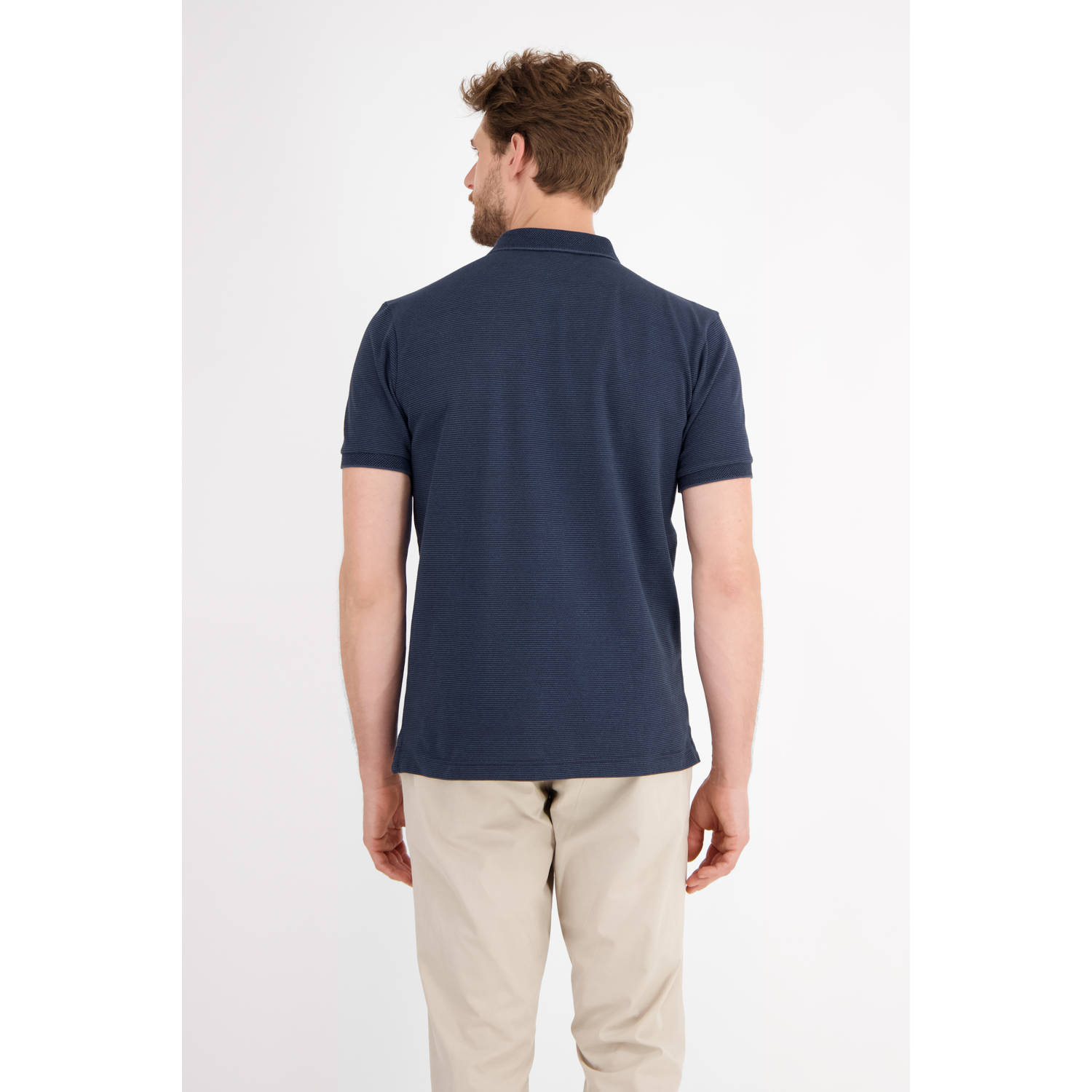 LERROS polo donkerblauw