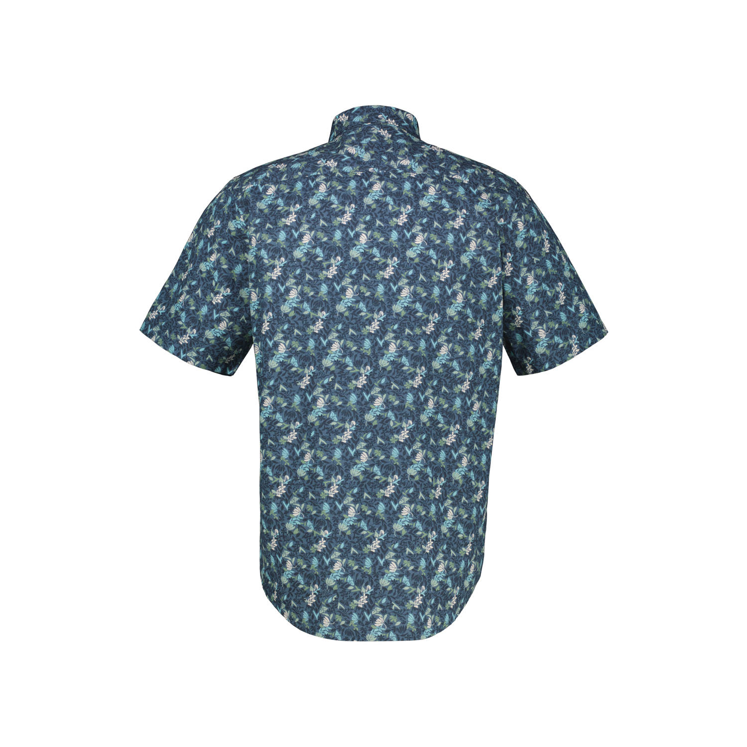 LERROS casual overhemd blauw