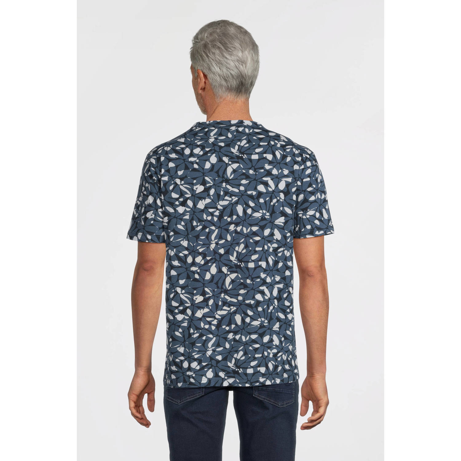 LERROS T-shirt donkerblauw