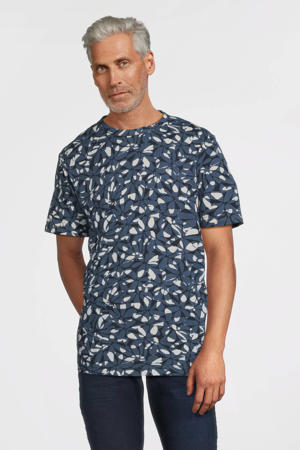 T-shirt donkerblauw