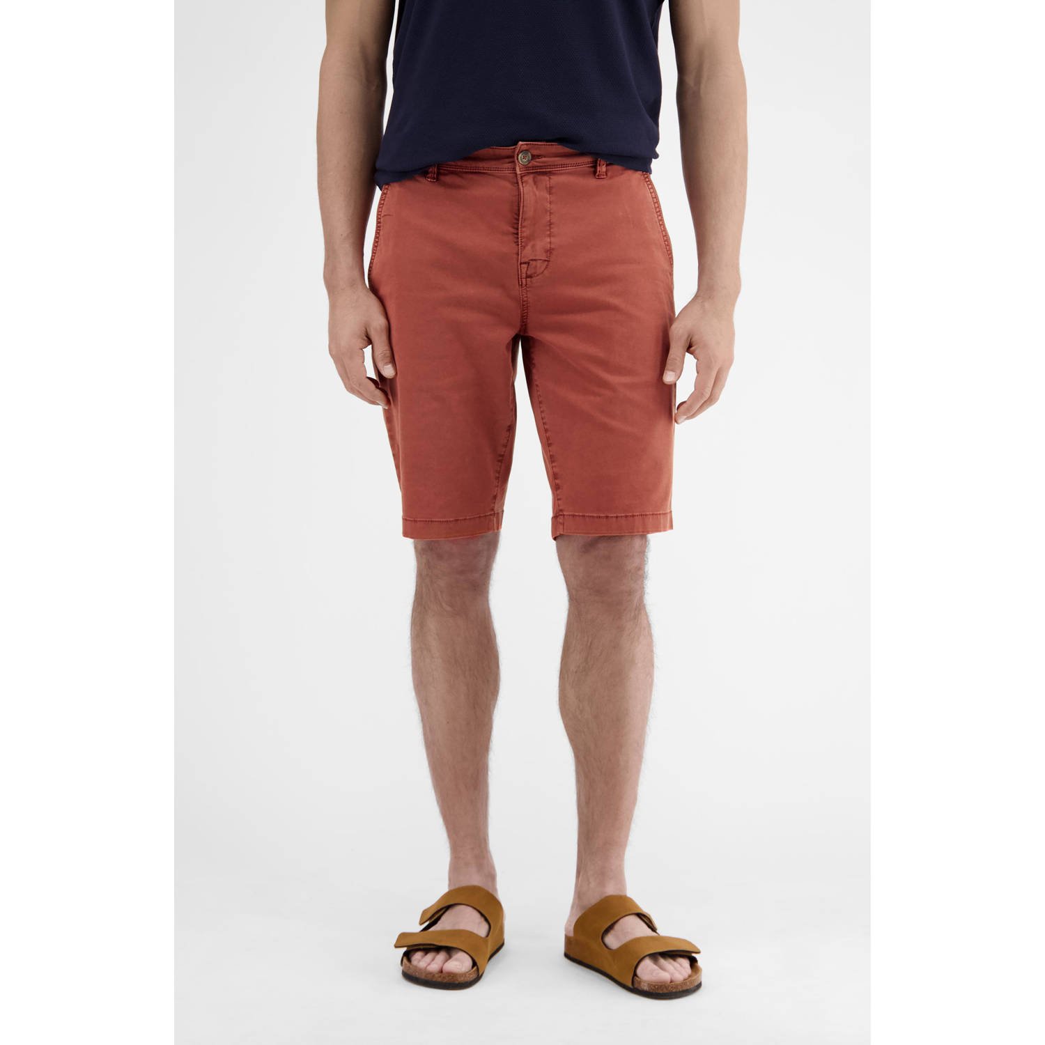 LERROS regular bermuda short rood