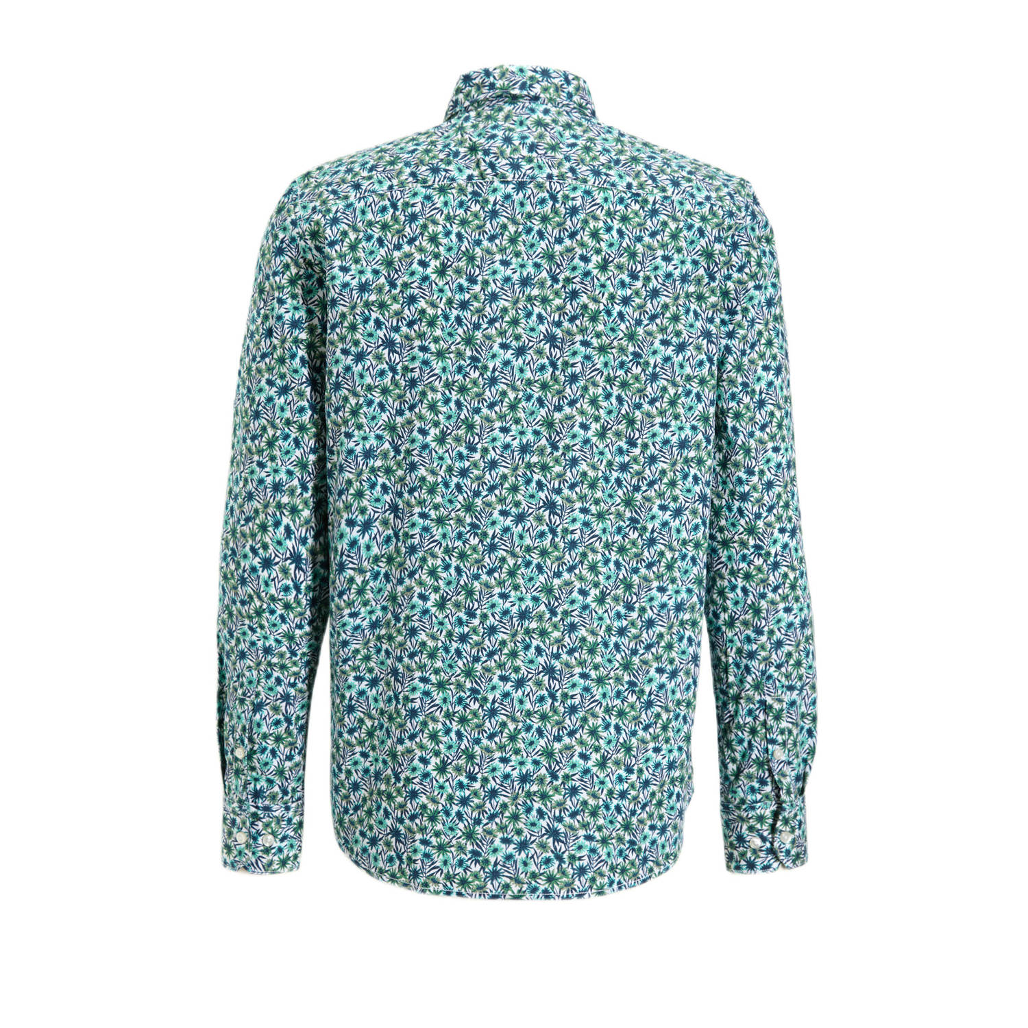 LERROS casual overhemd blauw