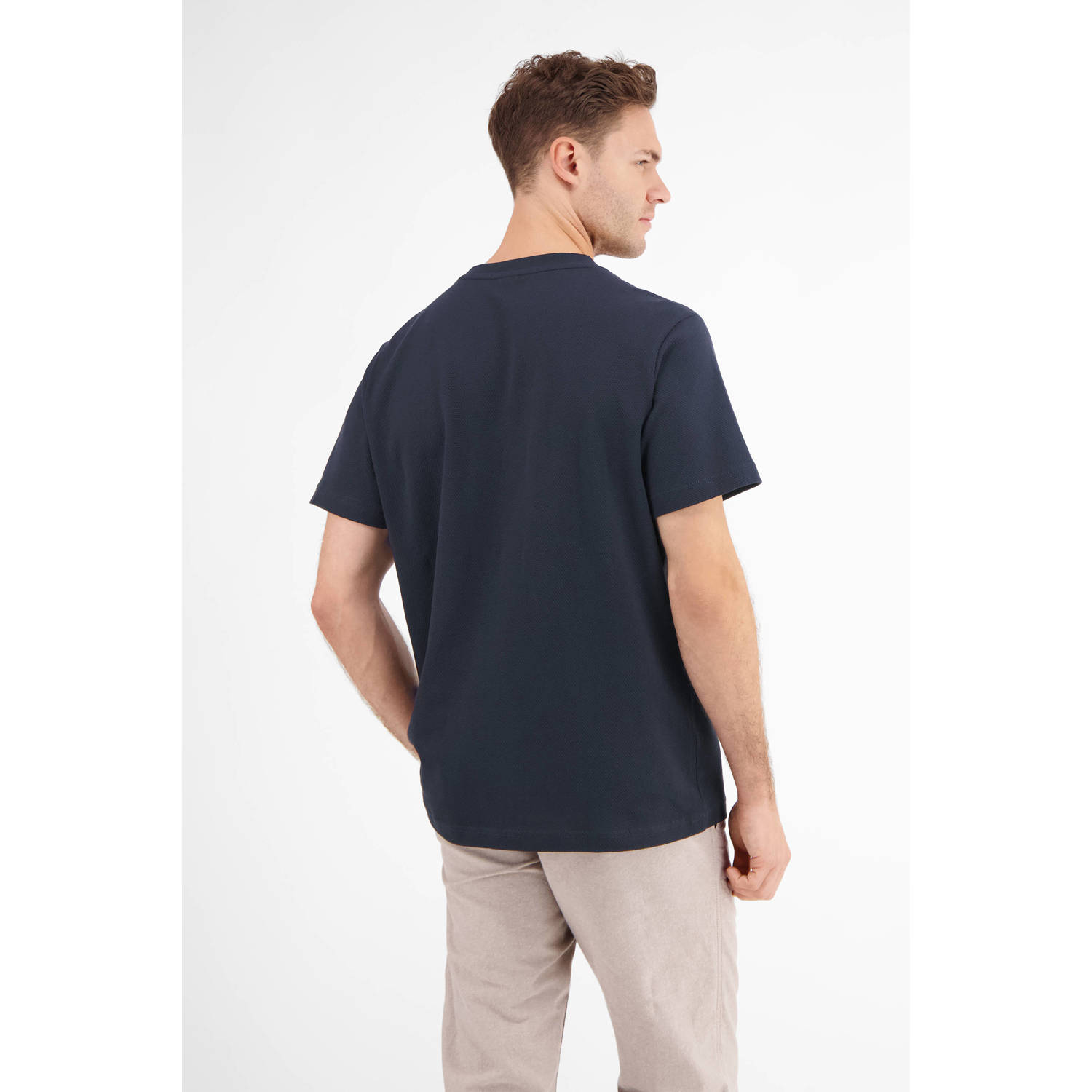 LERROS T-shirt donkerblauw