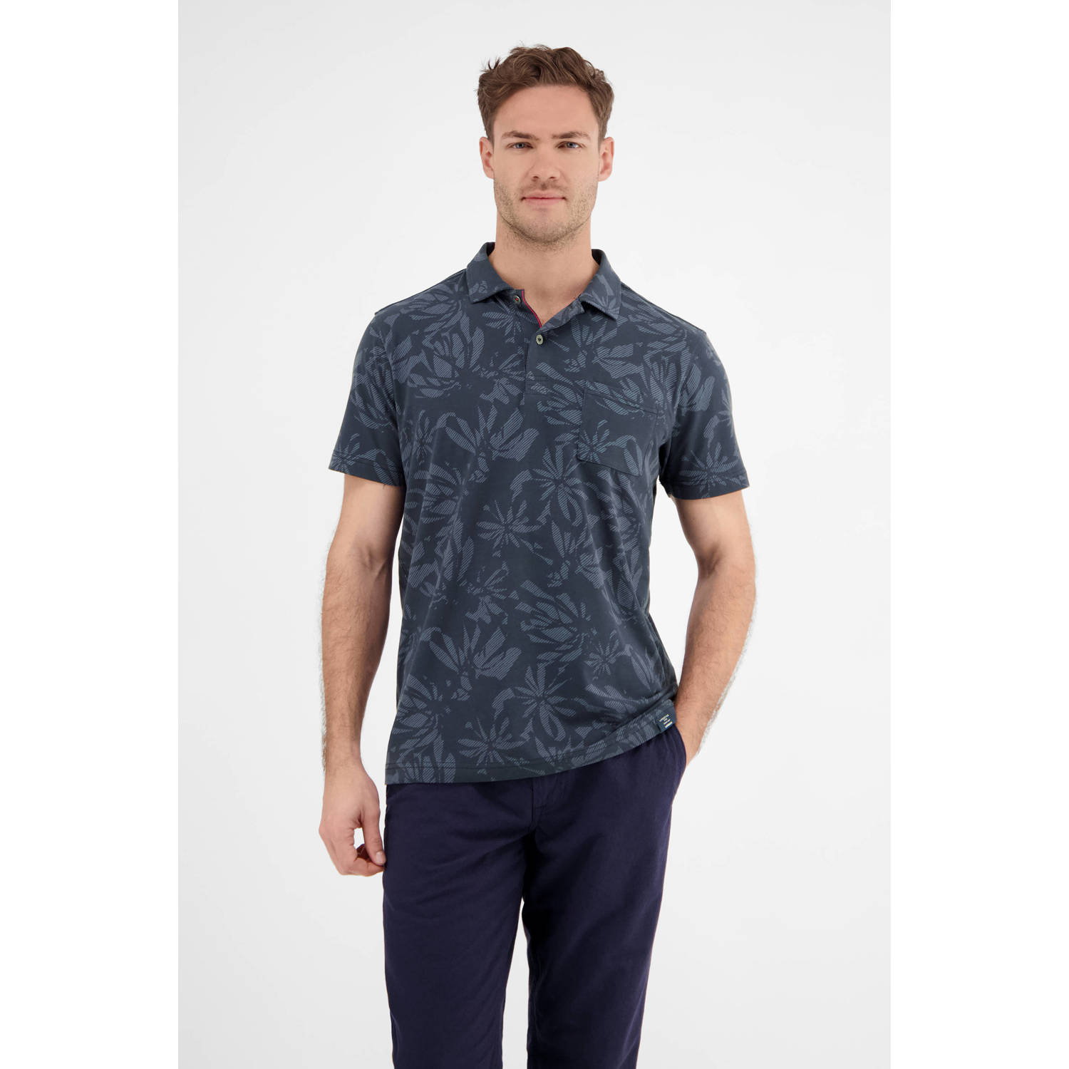 Lerros Poloshirt met stretch