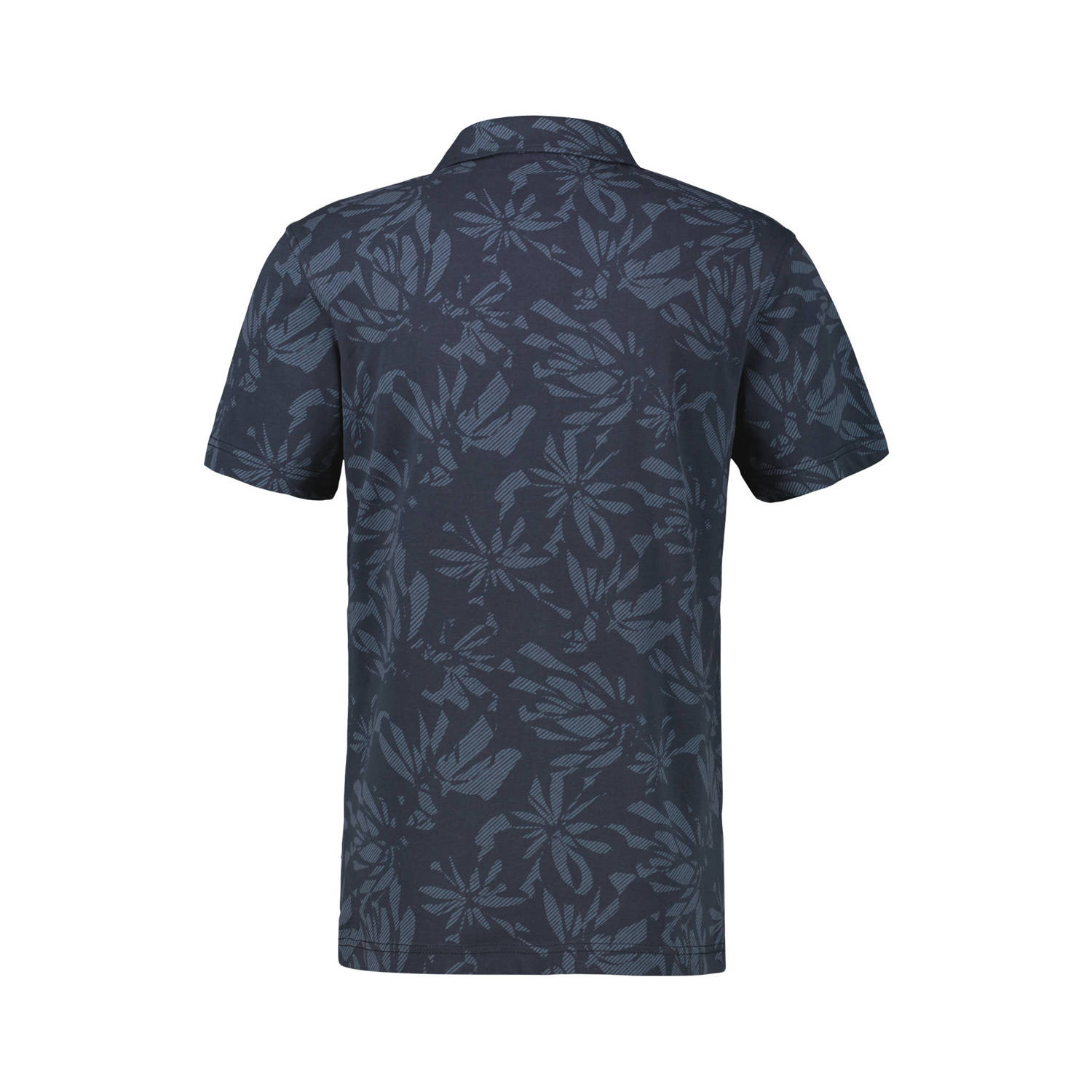 LERROS regular polo blauw