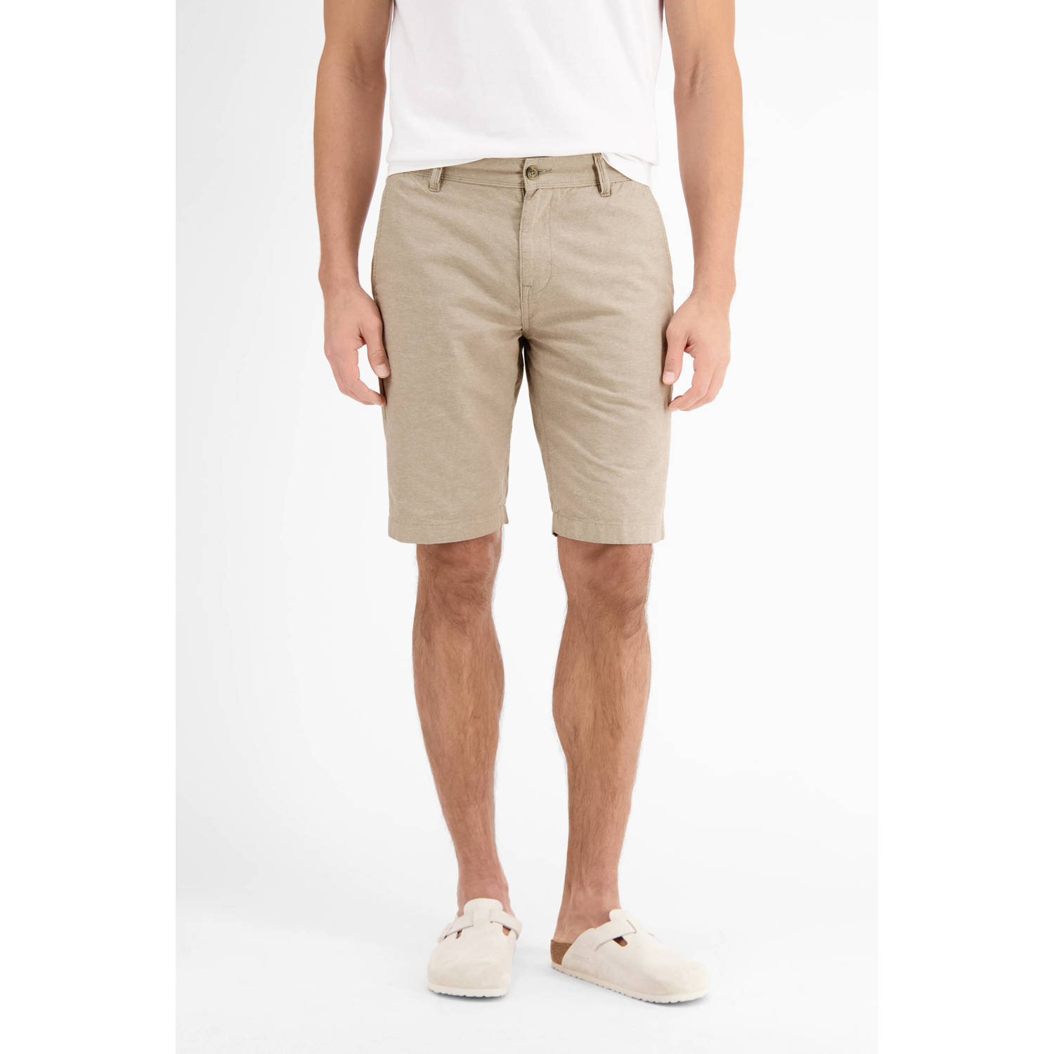 LERROS regular chino short beige