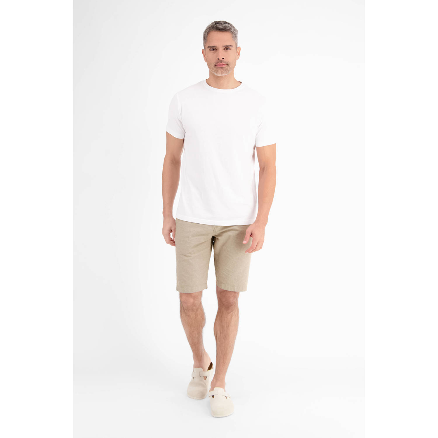 LERROS regular chino short beige