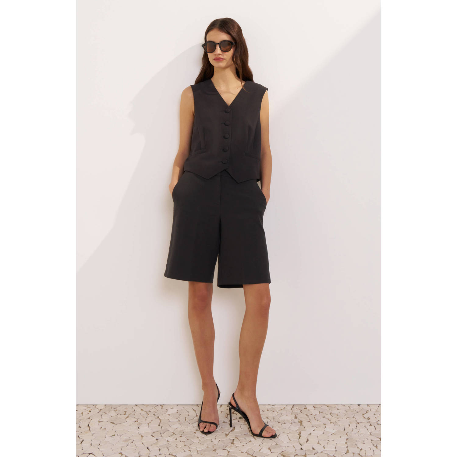 Ruby bermuda short zwart