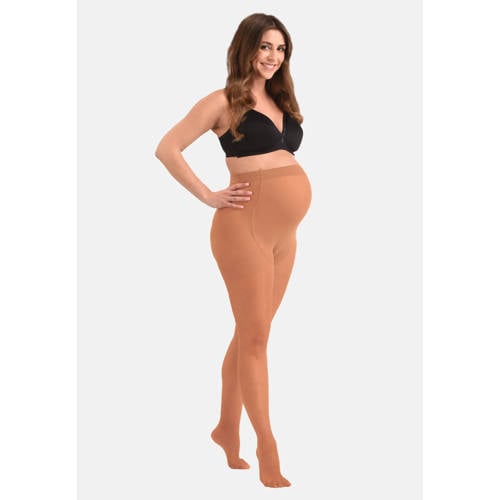Mamsy zwangerschapspanty 40 denier naturel afbeelding