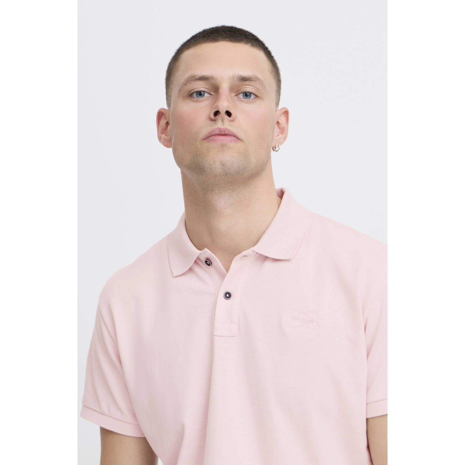 Blend regular polo lichtroze
