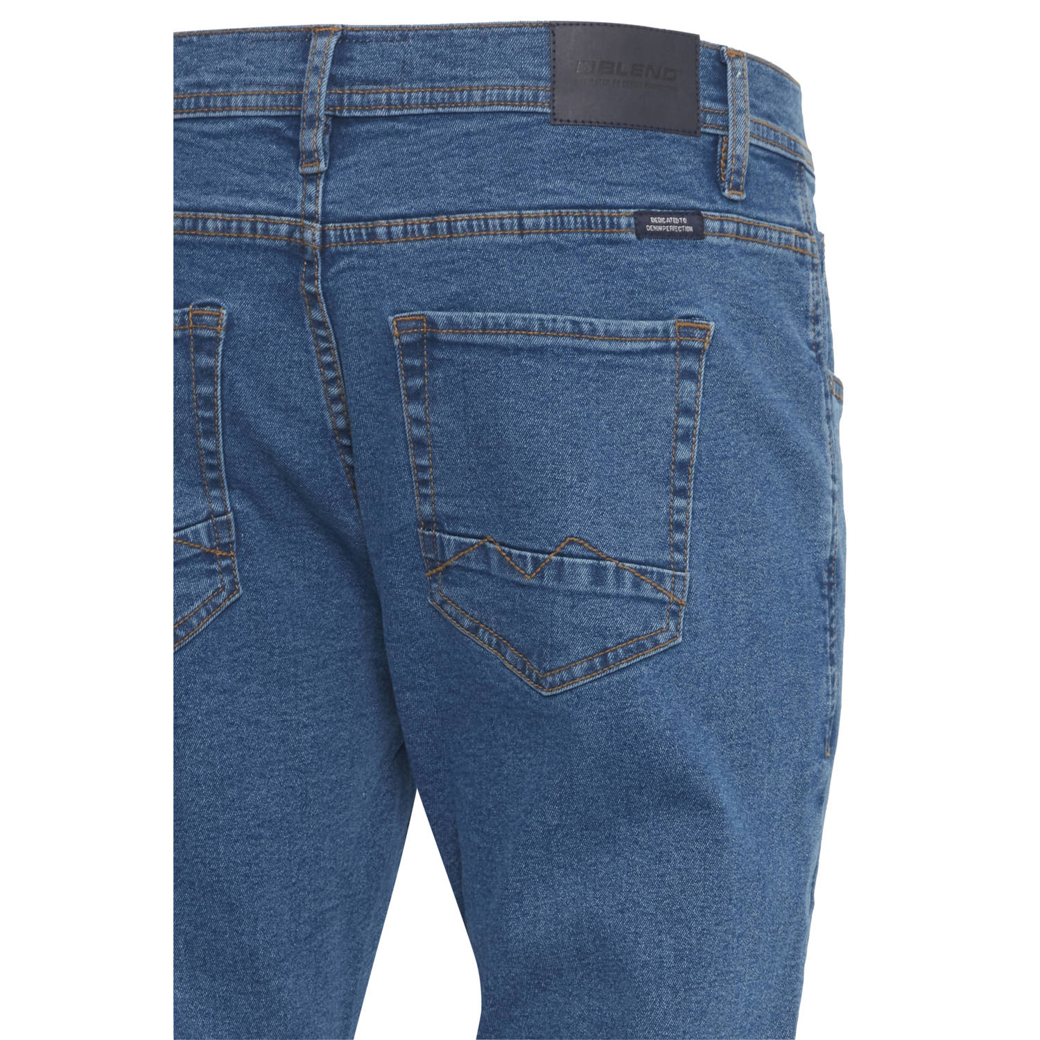 Blend Twister fit tapered jeans denim middle blue