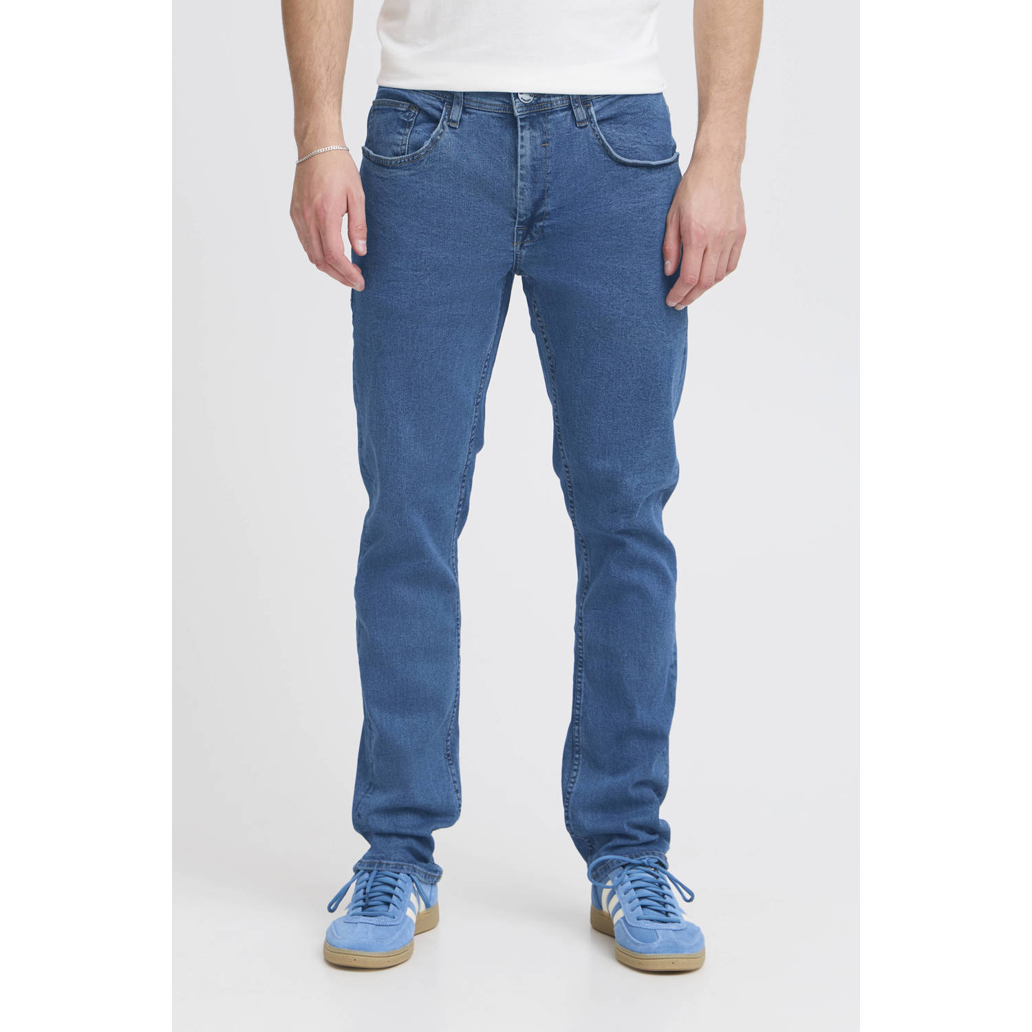 Blend Twister fit tapered jeans denim middle blue