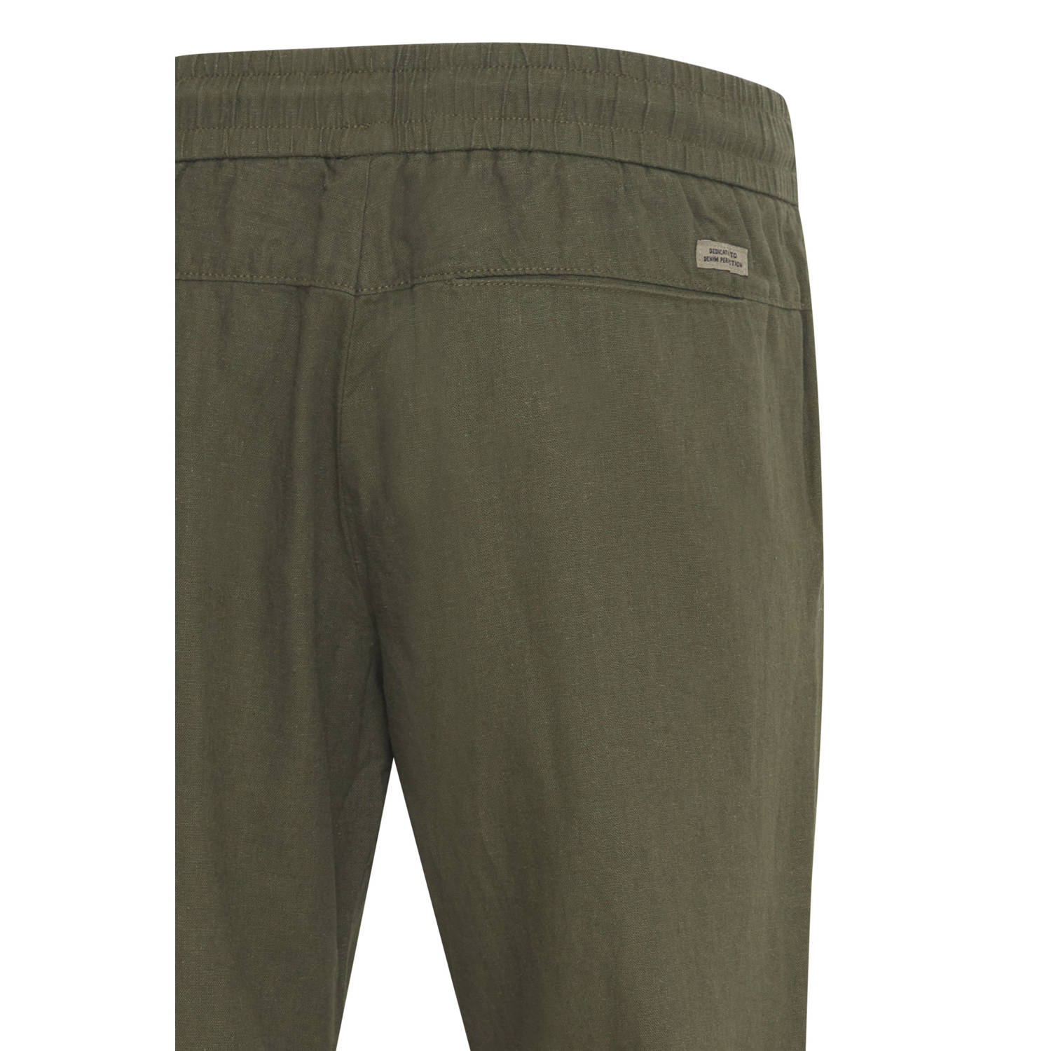 Blend regular fit casual broek BHBILLY olijfgroen