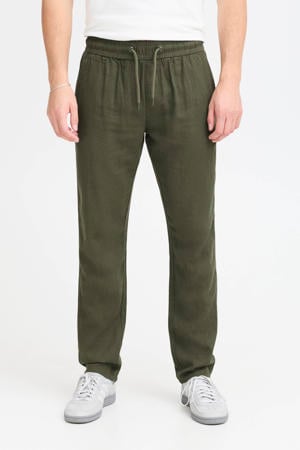 regular fit casual broek BHBILLY olijfgroen