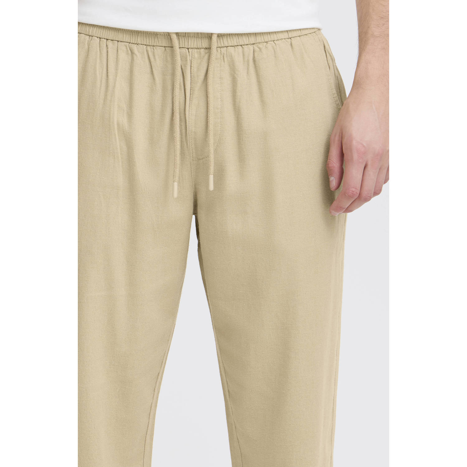 Blend regular fit casual broek BHBILLY beige