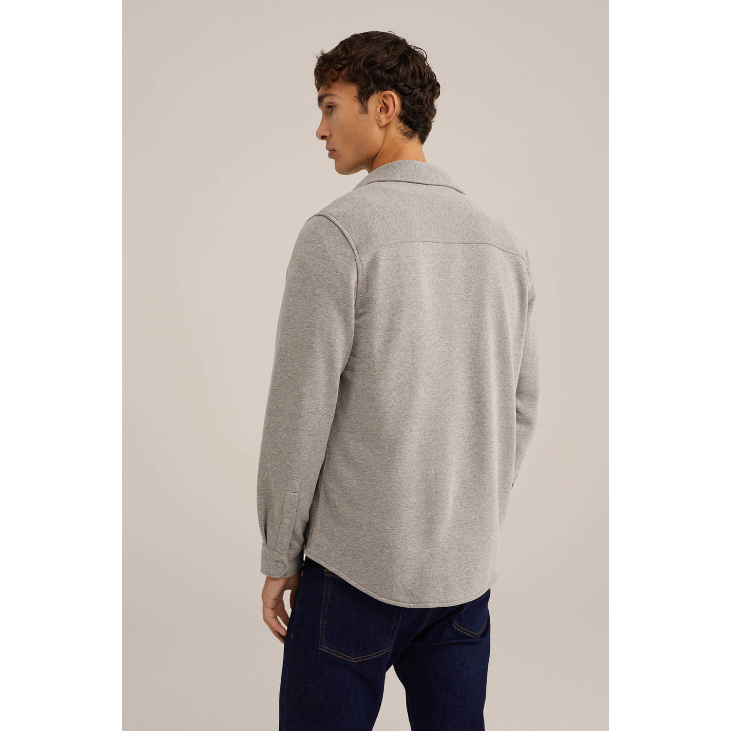 WE Fashion WE Fundamentals overshirt taupe