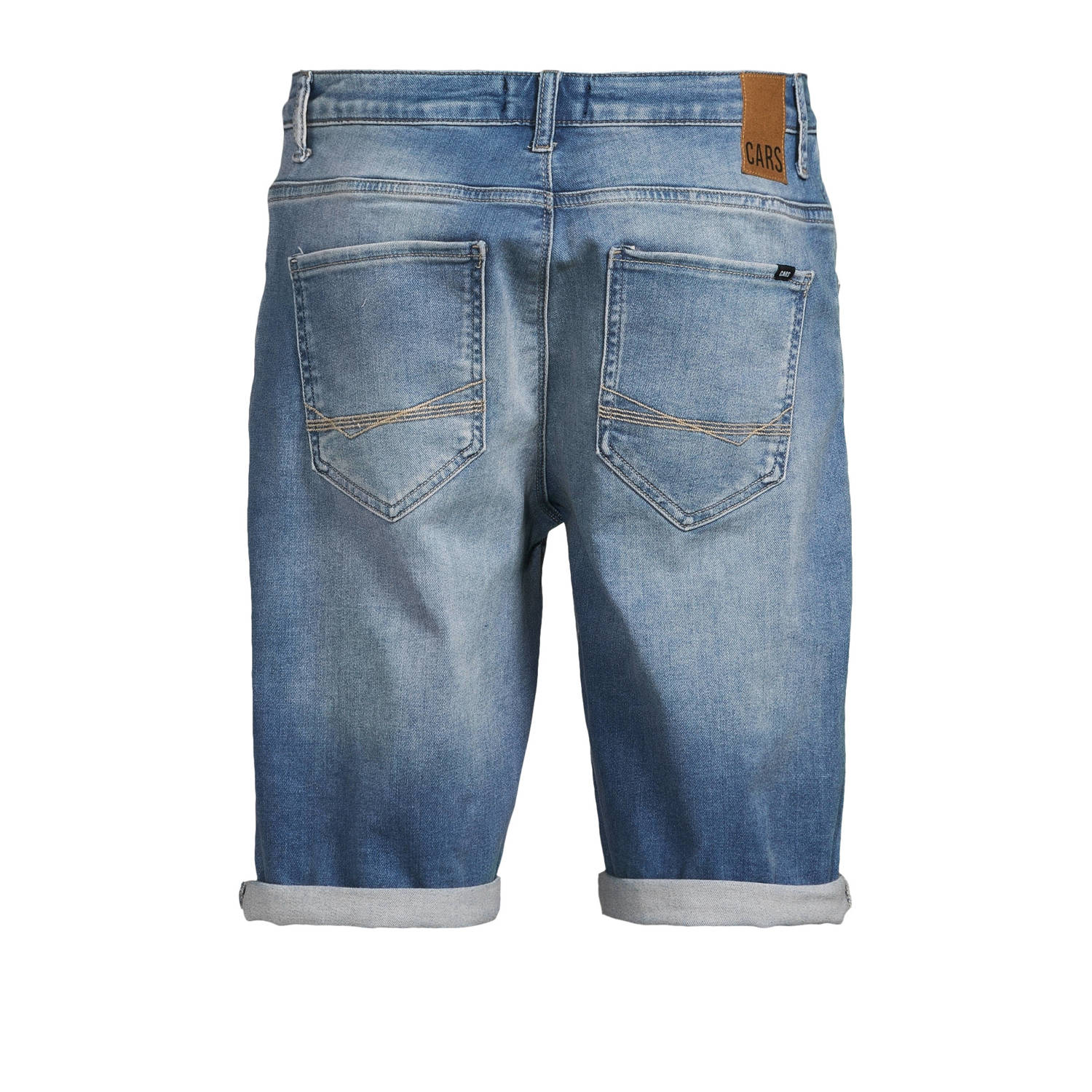 Cars regular denim short light blue denim