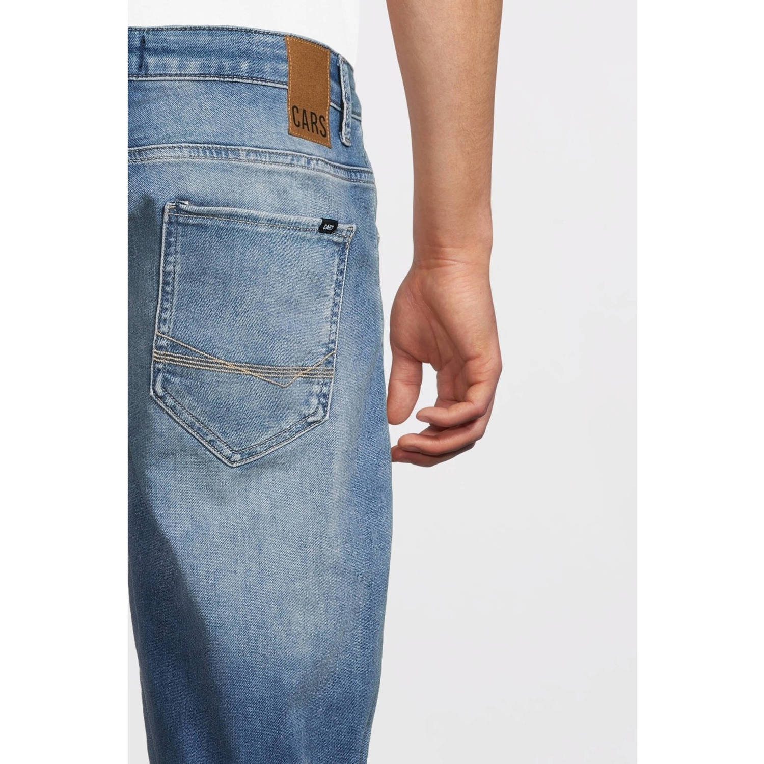 Cars regular denim short light blue denim