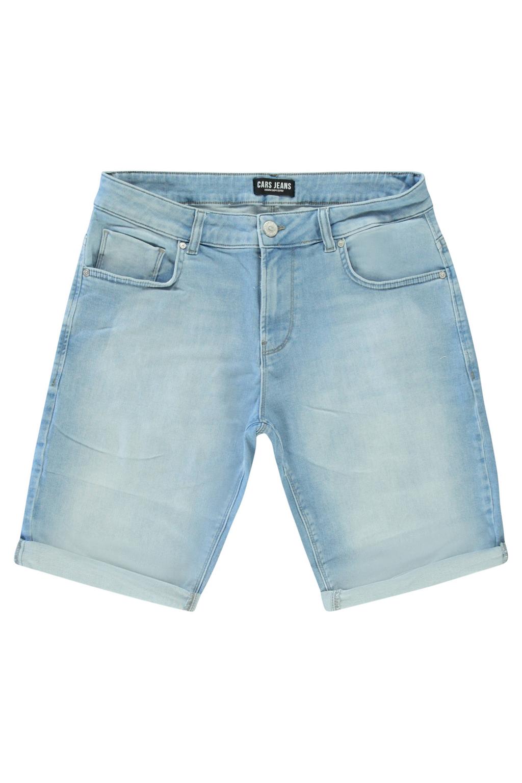 Cars regular denim short light blue denim