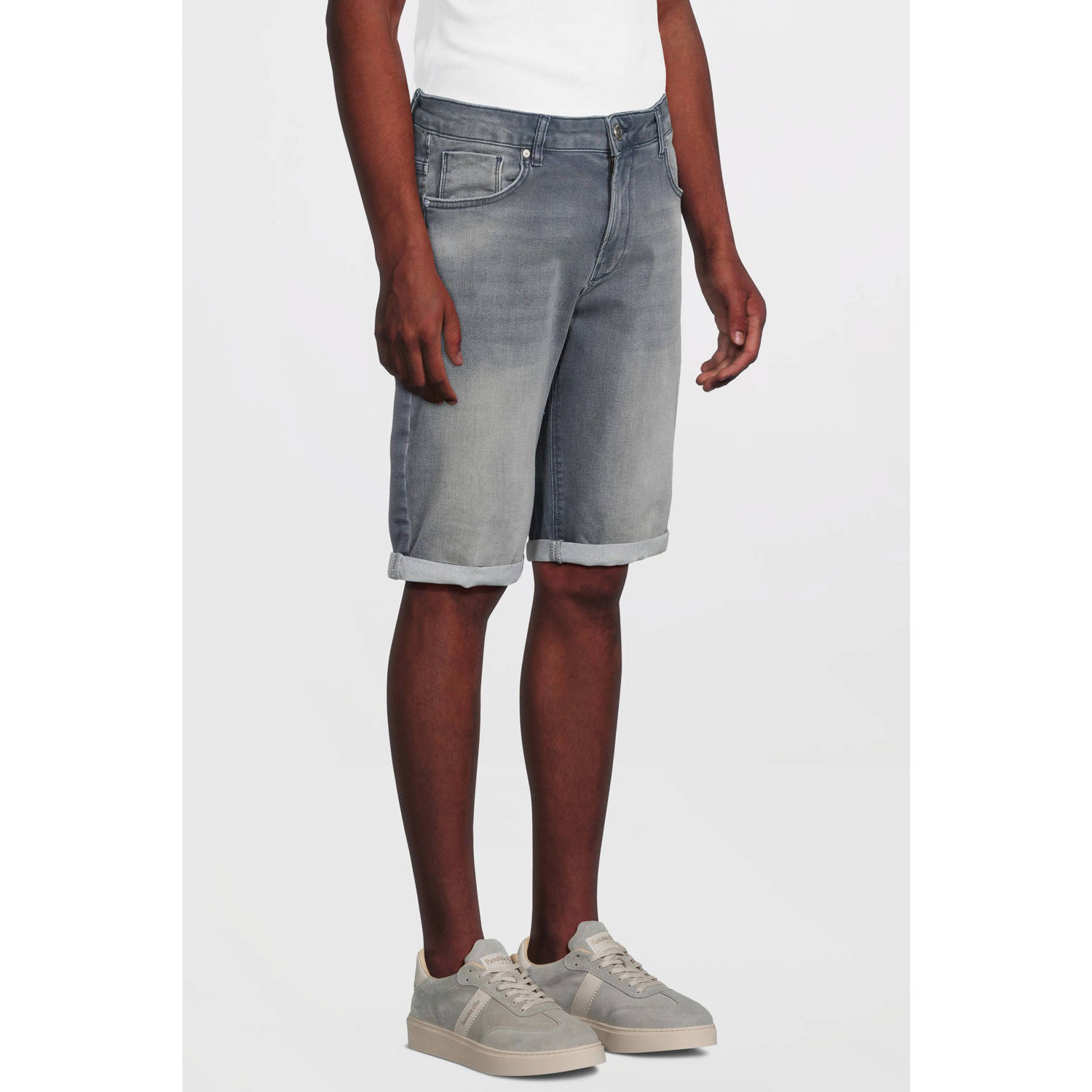 Cars Kort Zwart Denim Californië Gebruikt Black Heren