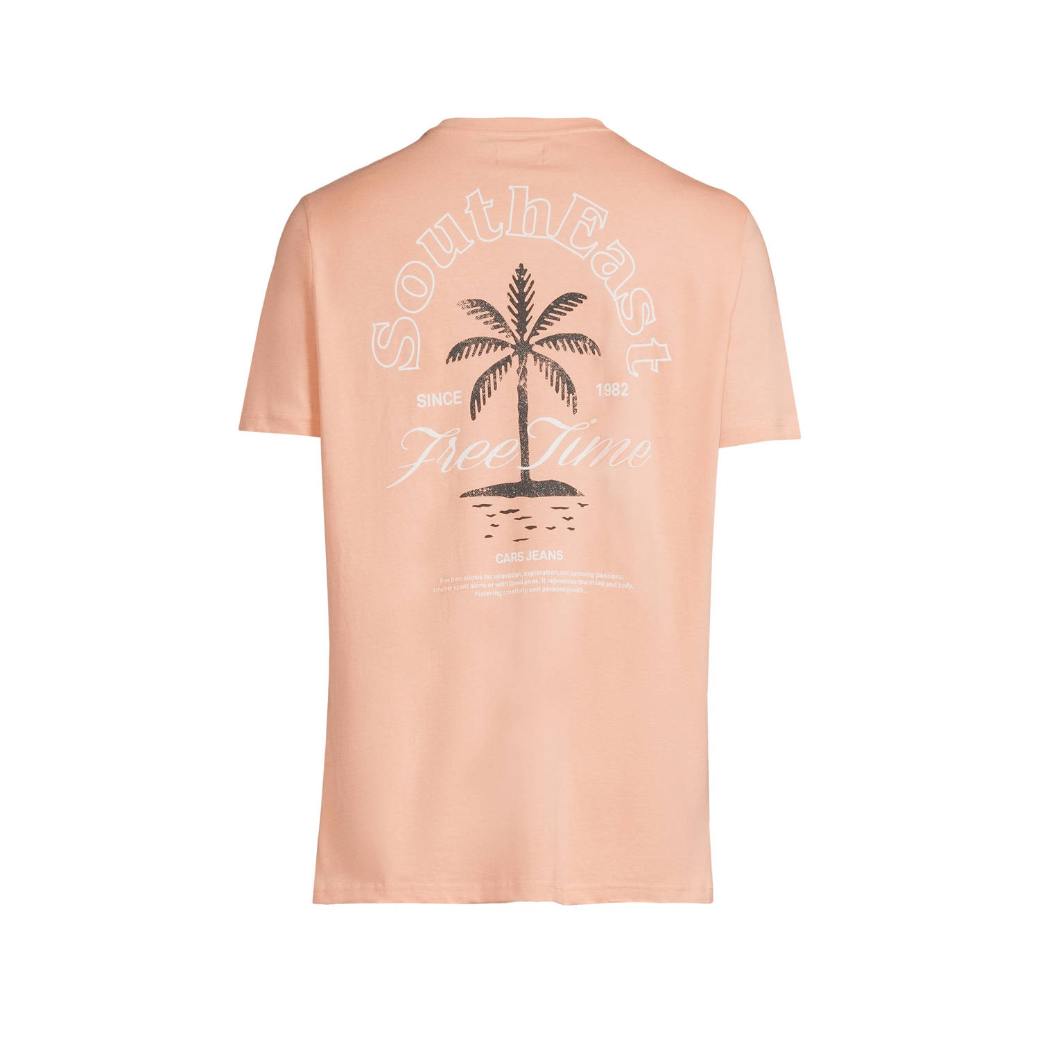 Cars regular T-shirt SUROSO zalm