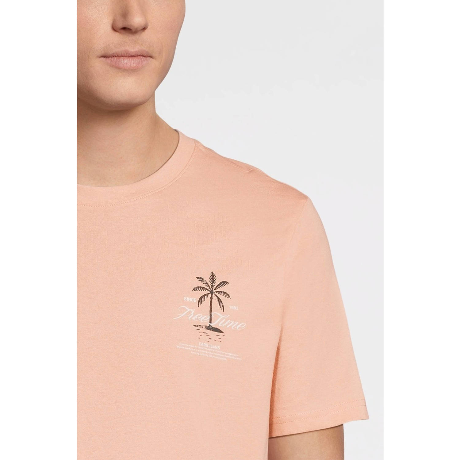 Cars regular T-shirt SUROSO zalm