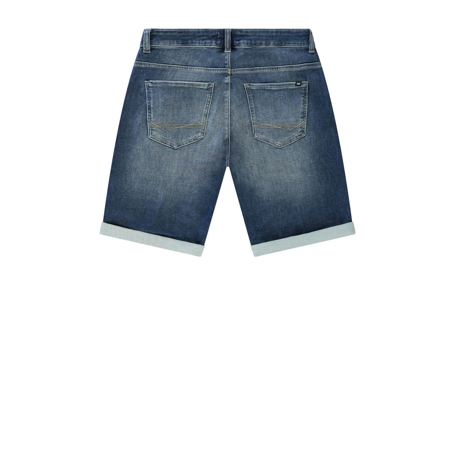 Cars regular denim short dark blue denim