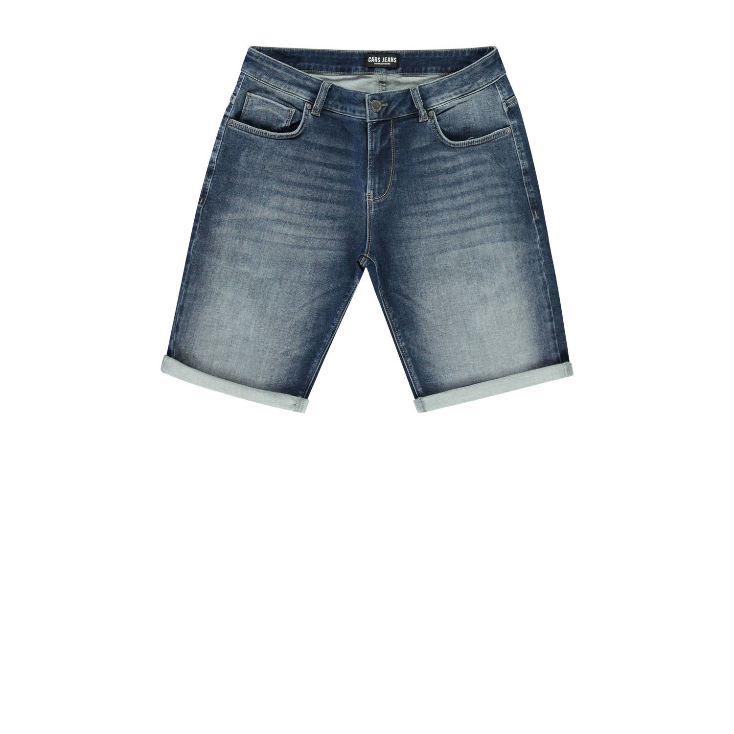 Cars regular denim short dark blue denim
