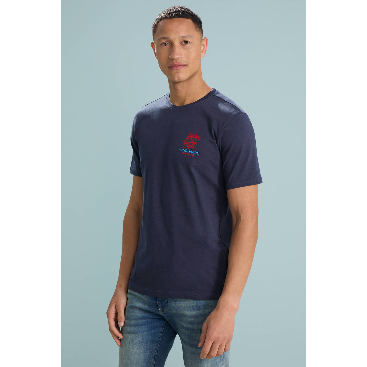 Cars T-shirt donkerblauw
