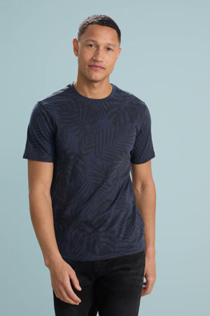 T-shirt donkerblauw