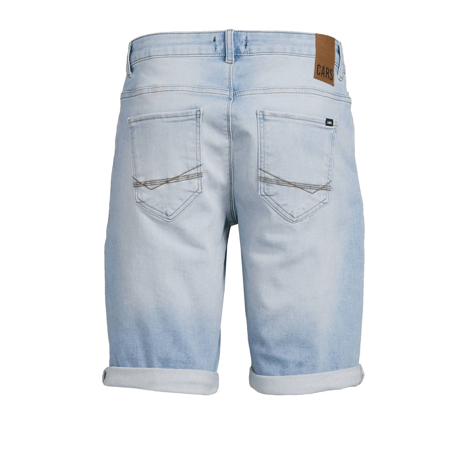 Cars regular denim short light blue denim