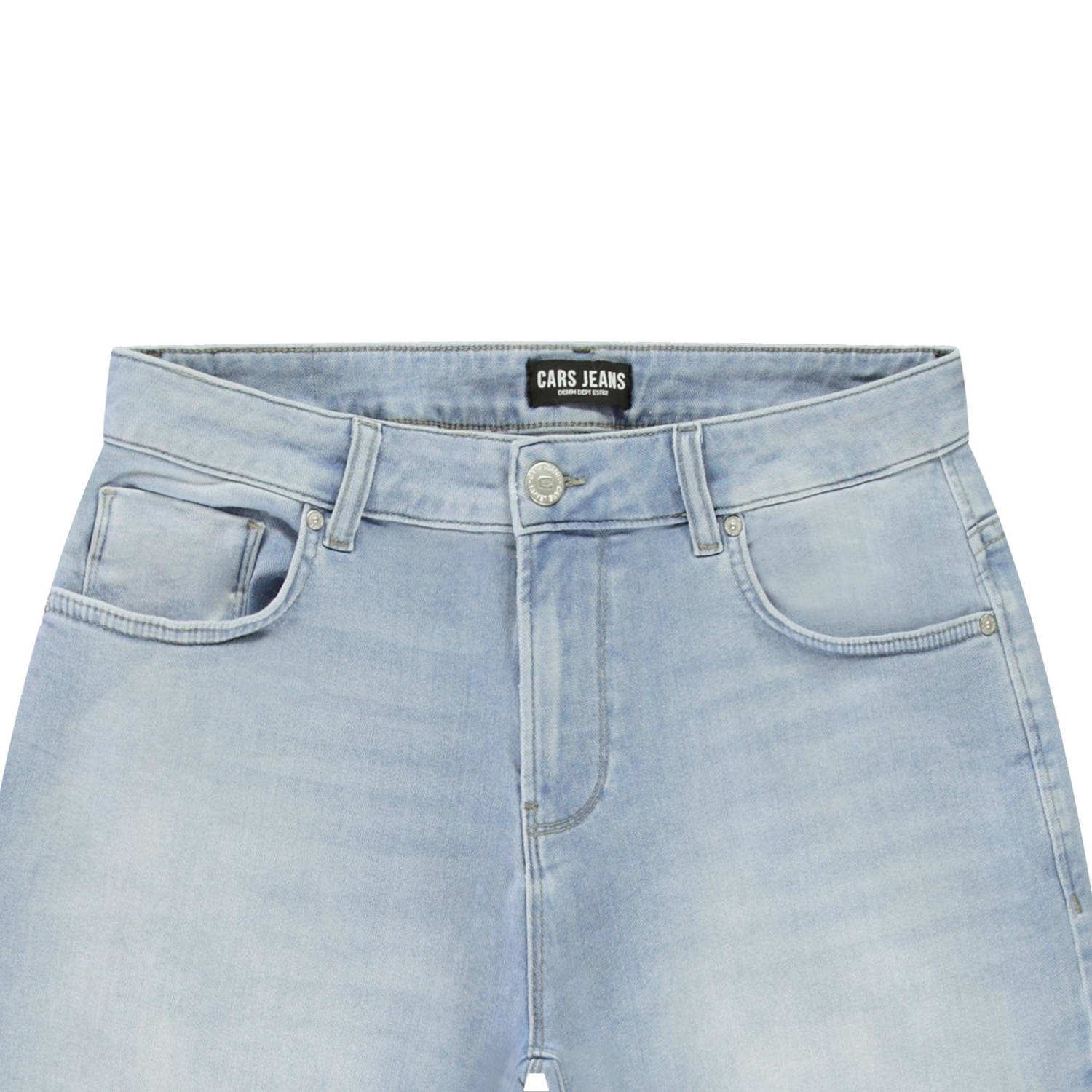 Cars regular denim short light blue denim